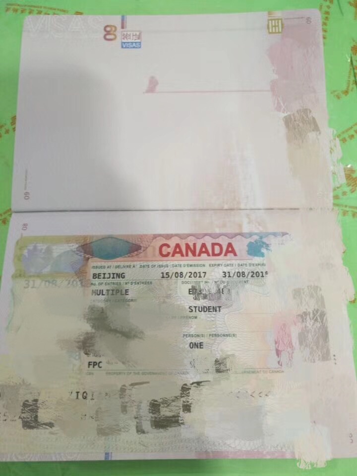 加拿大学签拒签两次成功翻案