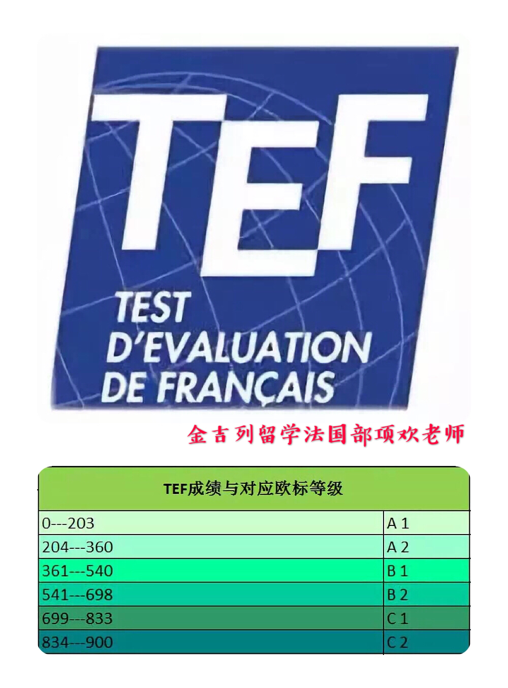 TCF考试!