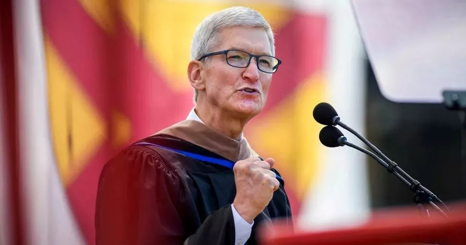 苹果ceo库克斯坦福演讲