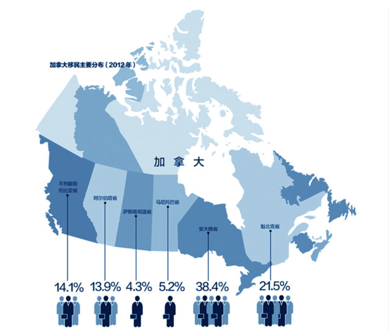 加拿大人种分布图图片