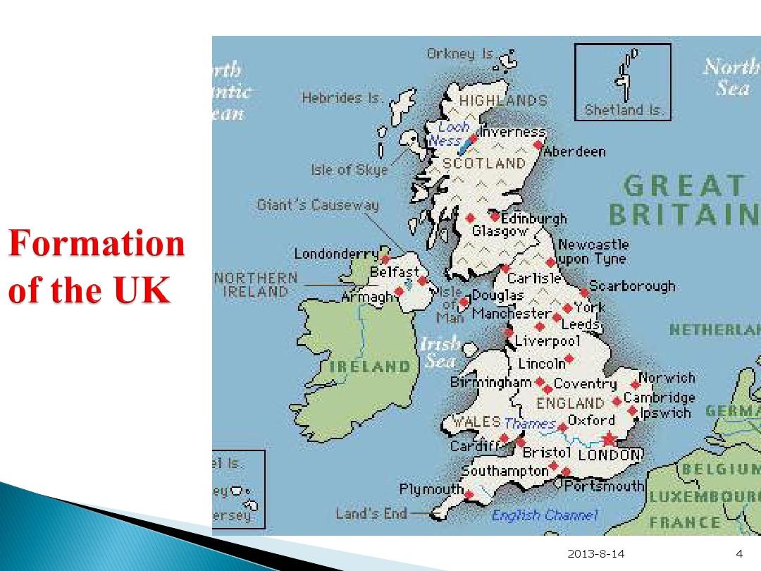 英国地理位置图英文图片